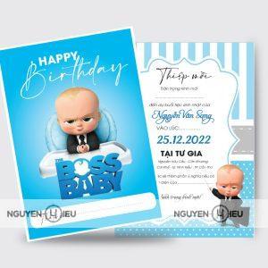 Thiệp sinh nhật Nguyễn Hiếu thiết kế